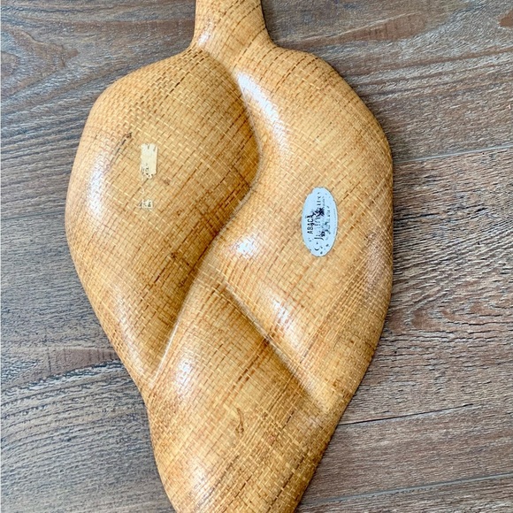 Vintage Grain ware Mid-century 3 Part Party Serving Try - Picture 5 of 10